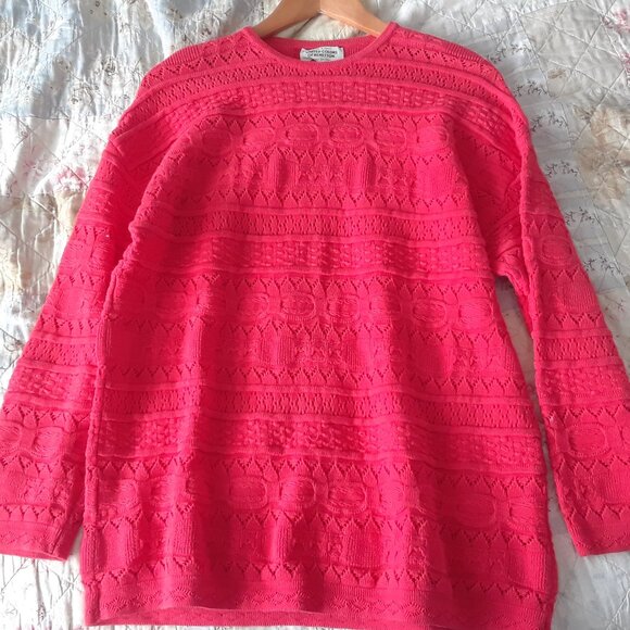 Vintage 90s United Colors of Benetton 100% Cotton Sweater - Picture 9 of 10